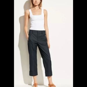 Vince cuffed wide pants